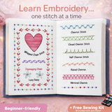 MindJoy: Embroidery Booklet + Kit