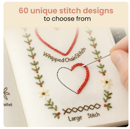 Embroidery Booklet + Kit