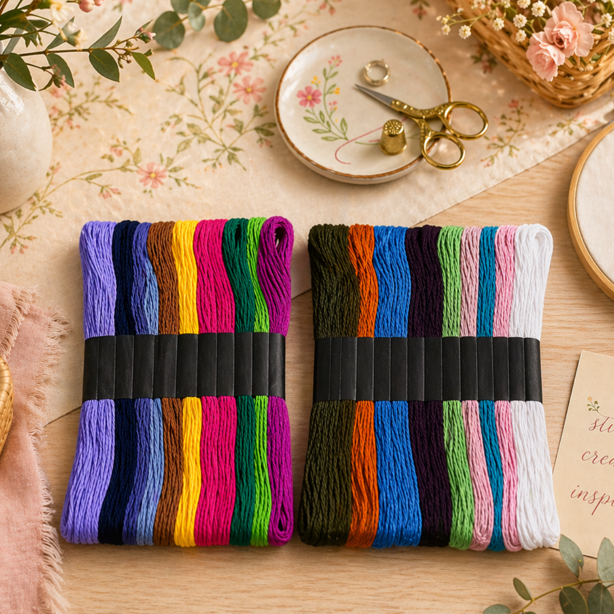 Embroidery Booklet + Kit