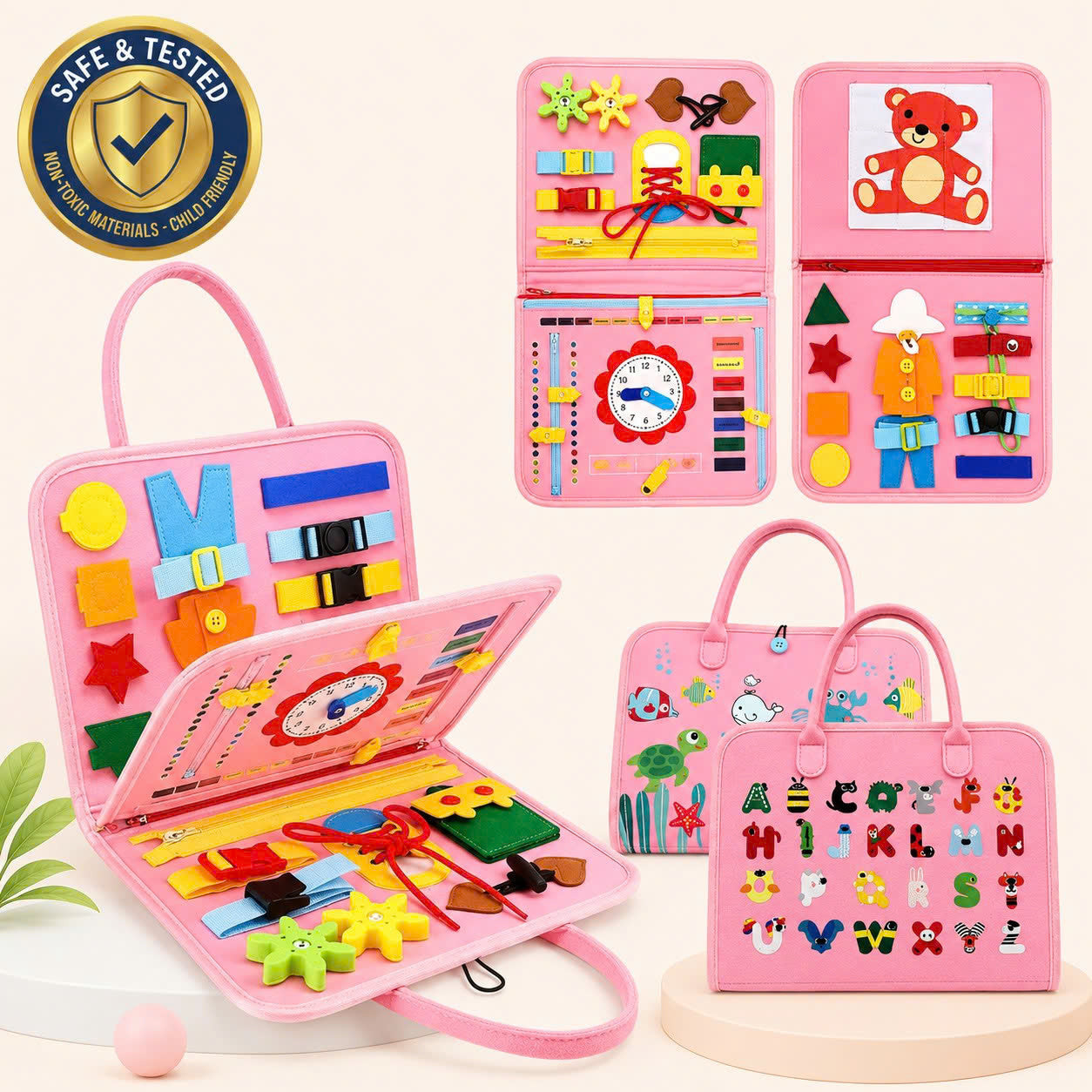 KIDIO STORE ™ Montessori Busy Board