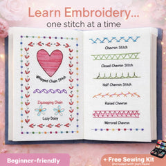 MindJoy: Embroidery Booklet + Kit