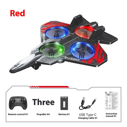 LED Foam Drone for Kids | Remote Control Flying Toy Plane